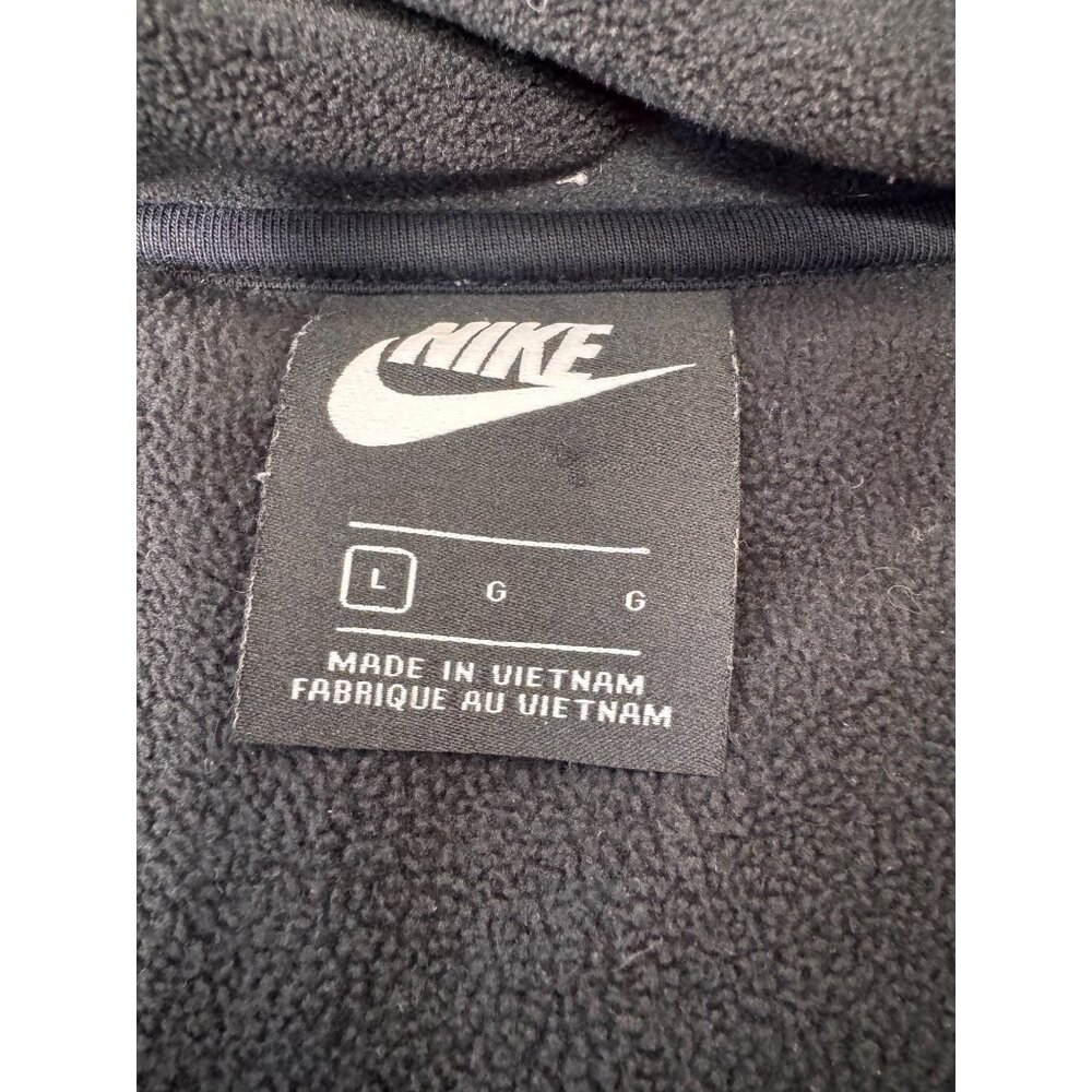 Nike Tech Fleece Windrunner Full Zip Black Hoodie Jacket SZ L - Picture 4 of 10
